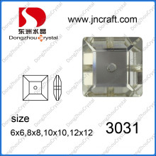 Square Sew on Stone for Garment Sewing (DZ-3031)